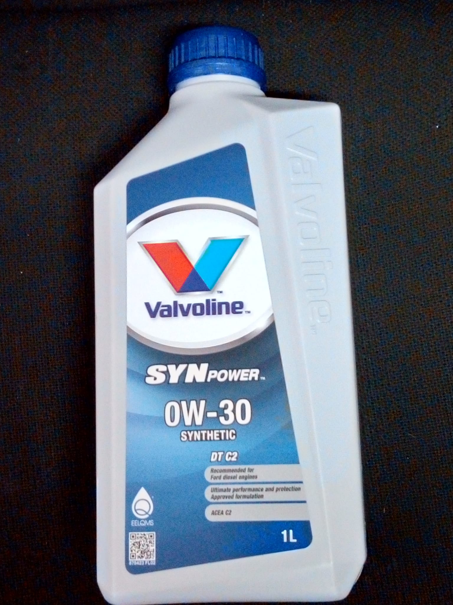 Valvoline, olio motore motore motore motore Diesel 0W-30 SynPower DT C2 1L  – Meccatronica Giofrè